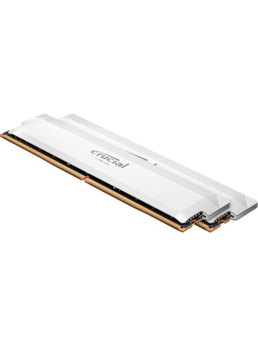 Crucial 64GB DDR5 6400MHz Kit(2x32GB) UDIMM: OC Gaming Memory White