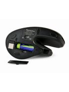 Gembird MUSW-ERGO-03 Mouse Black