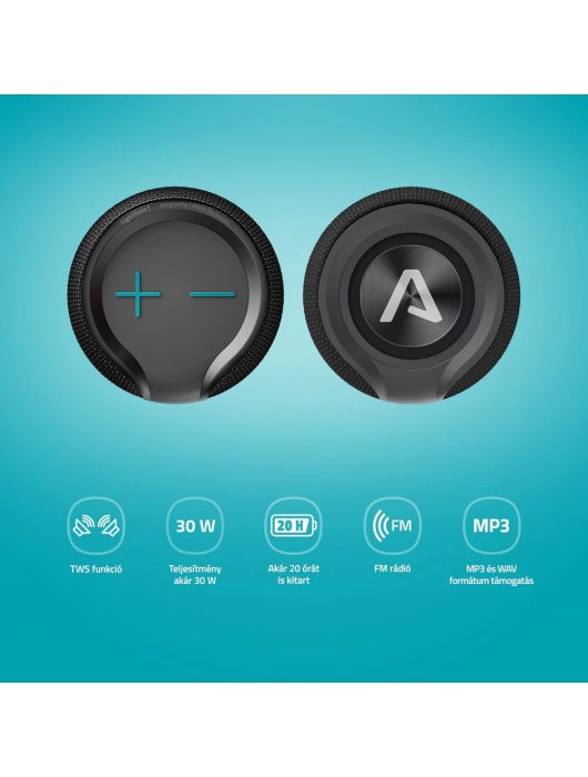Lamax LightNote1 Bluetooth Speaker Black