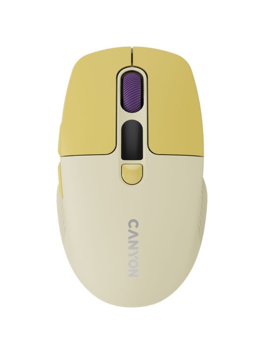 Canyon CNS-CMSW26Y Wireless Bluetooth Mouse Yellow