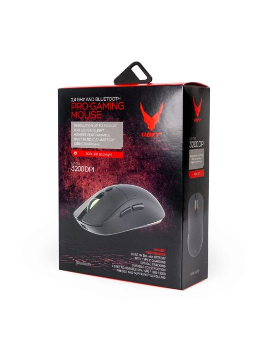 Platinet Varr VGM16090 Gaming Wireless Bluetooth Mouse Black