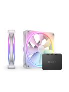 NZXT F140 RGB DUO Twin Pack White