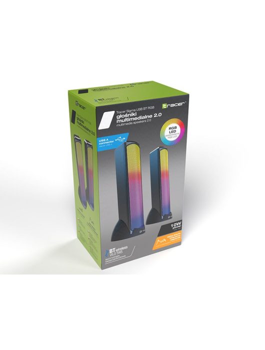 Tracer Sigma 2.0 USB Bluetooth Speakers Black