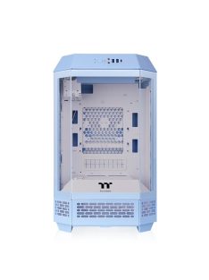   Thermaltake The Tower 250 Mini Tower Chassis Tempered Glass Hydrangea Blue