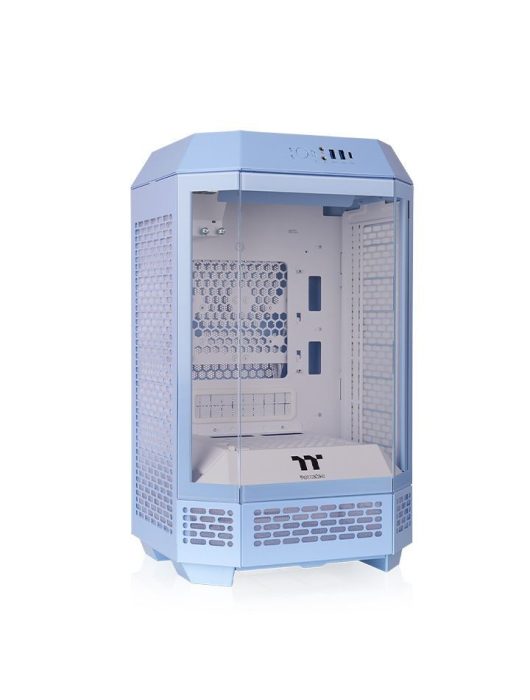 Thermaltake The Tower 250 Mini Tower Chassis Tempered Glass Hydrangea Blue