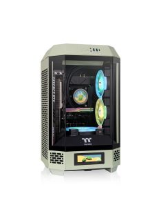   Thermaltake The Tower 250 Mini Tower Chassis Tempered Glass Matcha Green