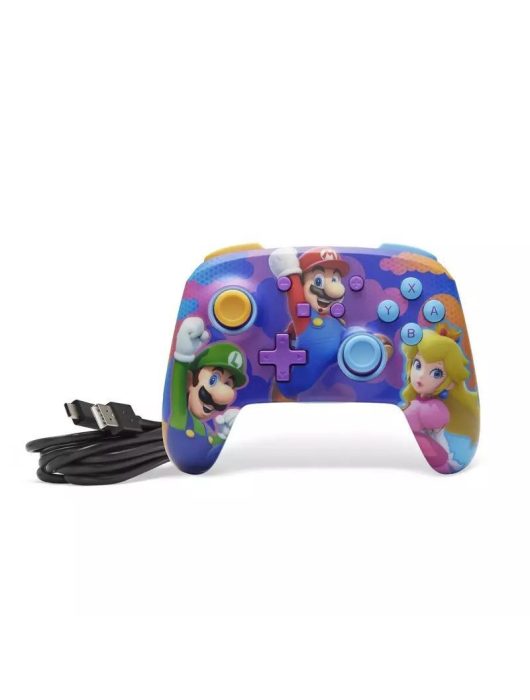 PowerA Enhanced Wireless Controller for Nintendo Switch Color Splash Heroes