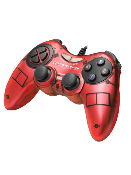 Esperanza Fighter USB Gamepad Red