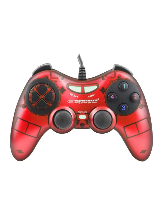 Esperanza Fighter USB Gamepad Red