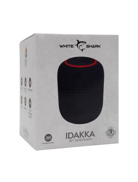 White Shark Idakka Speaker Black