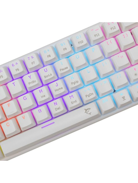 White Shark Wakizashi 2 Red Switches Gaming Keyboard White US
