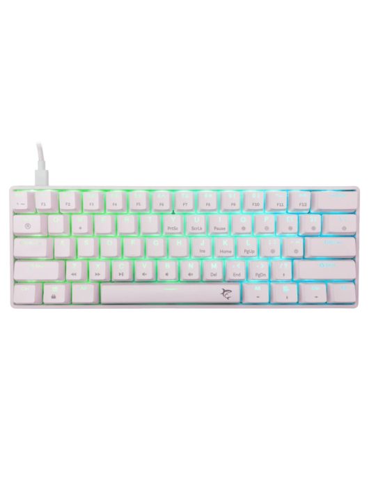 White Shark Shinobi 2 RGB Gaming keyboard White US