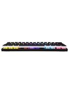 White Shark Ashiko 2 Red Switches Mechanical 60% Gaming Keyboard Black US