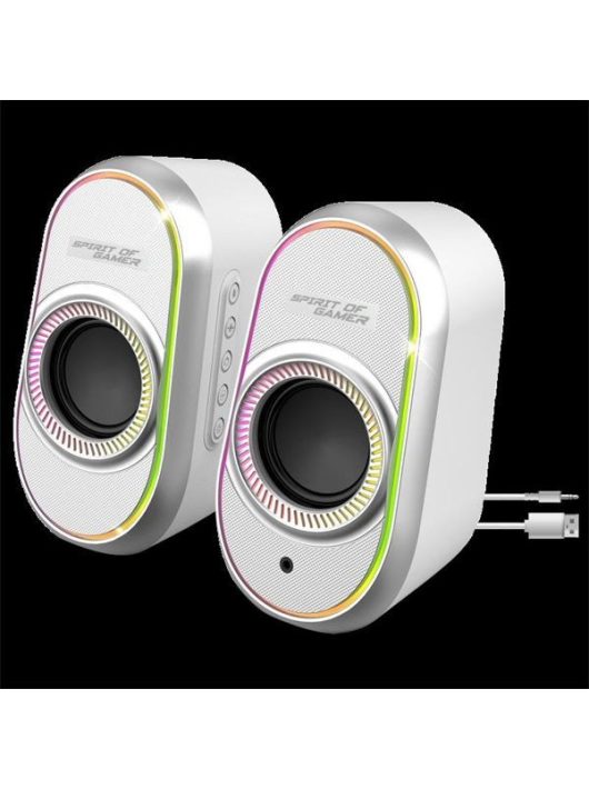 Spirit Of Gamer Fanatic 500 White