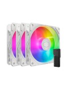 Cooler Master SickleFlow Edge 120 ARGB 3-pack Fan Kit White Edition