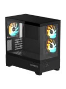 Gigabyte C201 Panoramic Tempered Glass Black