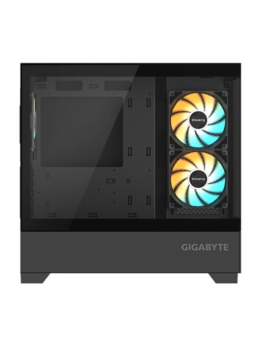 Gigabyte C201 Panoramic Tempered Glass Black