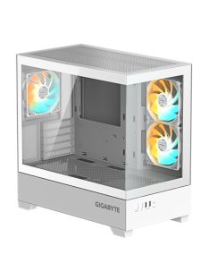 Gigabyte C201 Panoramic Ice Tempered Glass Black