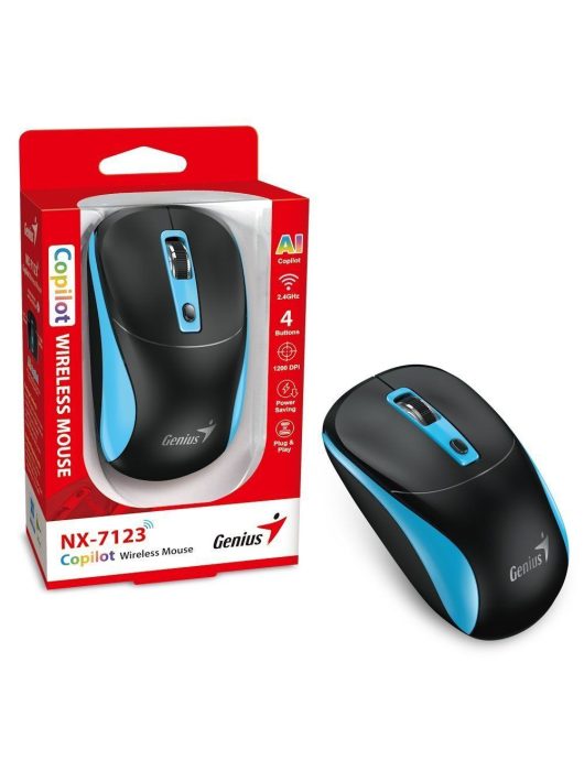 Genius NX-7123 Wireless Mouse Black/Blue