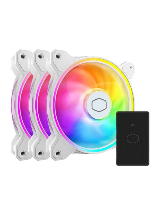 Cooler Master MasterFan MF120 Halo2 3in1 White Edition