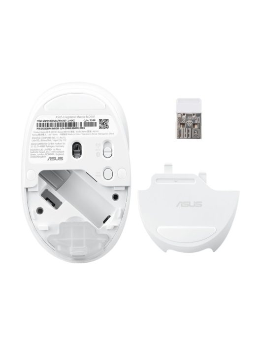 Asus MD101 Fragrance Wireless Mouse Iridescent White
