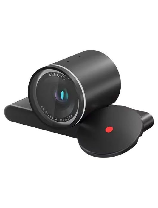 Lenovo 4K Pro Webkamera Black