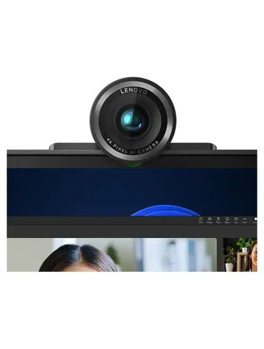 Lenovo 4K Pro Webkamera Black
