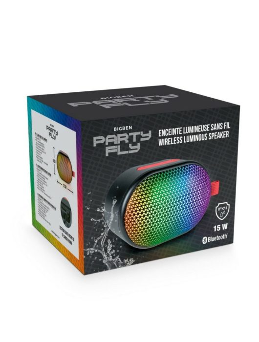 Bigben Interactive Party Fly Bluetooth Speaker Black