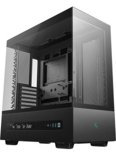 DeepCool CH690 Digital Tempered Glass Black
