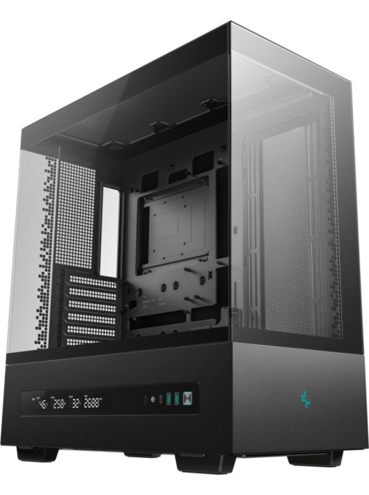 DeepCool CH690 Digital Tempered Glass Black
