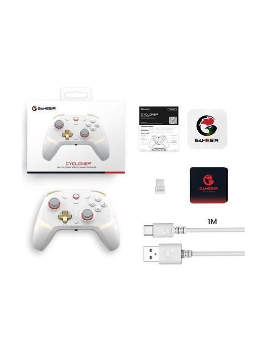 GameSir Cyclone 2 Wireless Bluetooth Gamepad White