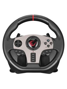 Rampage V902 PC-3 Pedal Gaming Wheel Black
