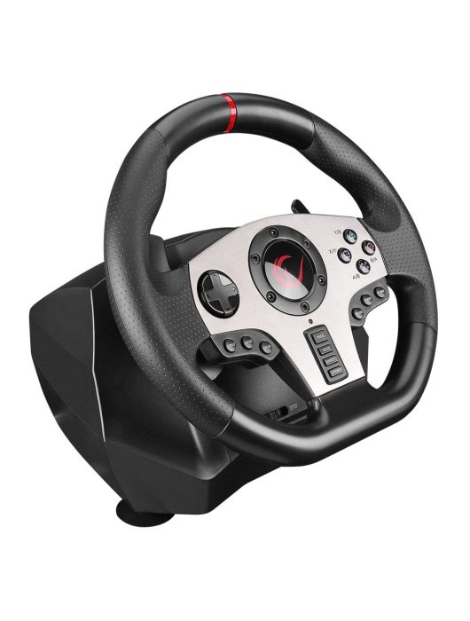 Rampage V902 PC-3 Pedal Gaming Wheel Black