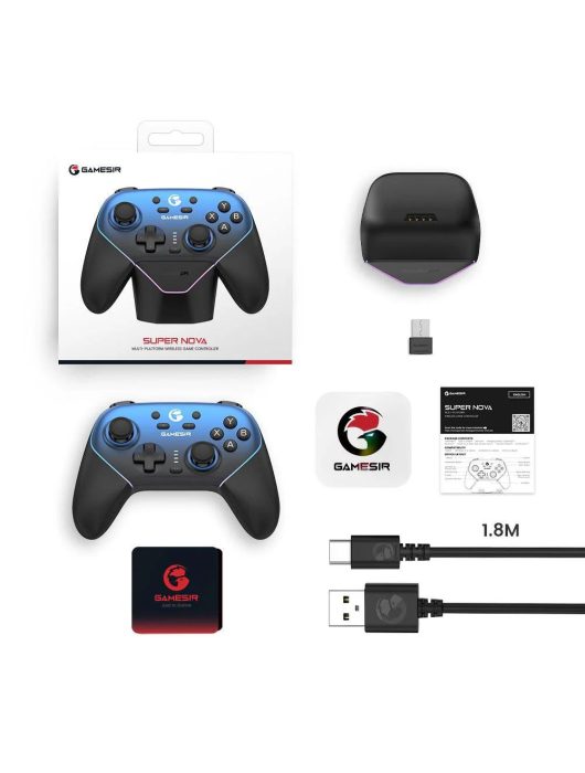 GameSir Super Nova Multiplatform Bluetooth Gamepad Blue