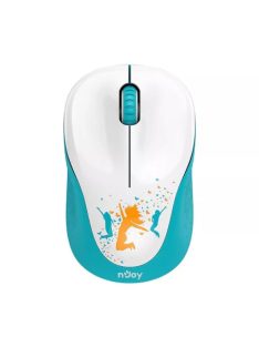 Njoy MSWL-W110-CM01B Wireless Mouse White/Blue