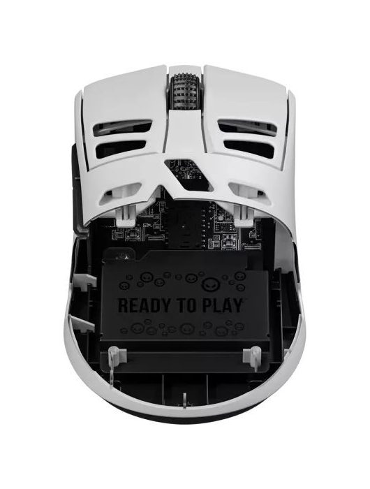 LORGAR MSE90W Magnesium Alloy Wireless Gaming Mouse White