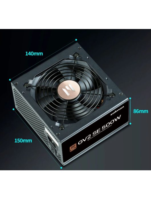 Zalman 500W 80+ Bronze ZM500-GV2SE