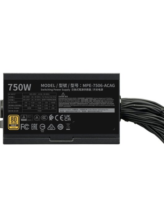 Cooler Master 750W 80+ Gold MWE V3