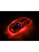 Manhattan Rechargeable Wireless USB Mouse Transparent/Black