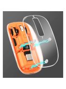 Manhattan Rechargeable Wireless USB Mouse Transparent/Orange