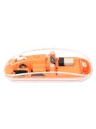 Manhattan Rechargeable Wireless USB Mouse Transparent/Orange