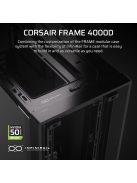Corsair Frame 4000D Tempered Glass Black