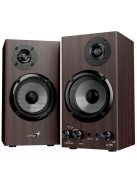 Genius SP-HF520BT Bluetooth Speaker Dark Wood