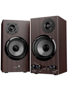 Genius SP-HF520BT Bluetooth Speaker Dark Wood