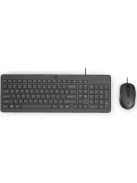HP 150 Wired Mouse and Keyboard Combo Black US