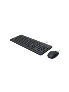HP 150 Wired Mouse and Keyboard Combo Black US