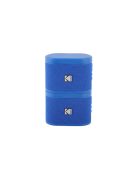 Kodak BRIXBL2 Soundbrix Mini Bluetooth Coloured Portable Two Speakers Blue