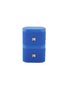   Kodak BRIXBL2 Soundbrix Mini Bluetooth Coloured Portable Two Speakers Blue