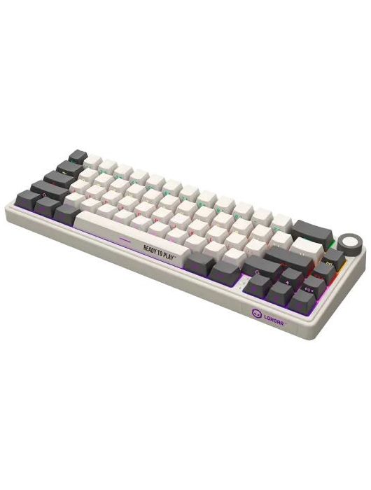 LORGAR KBP70MW Wireless Mechanical Gaming Keyboard Beige US