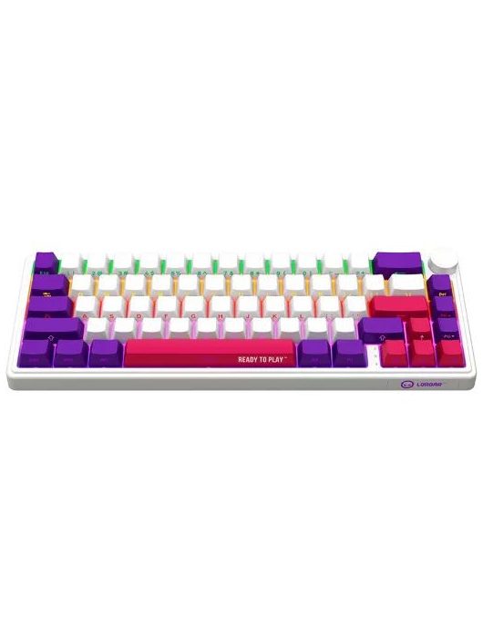 LORGAR KBP70MW Wireless Mechanical Gaming Keyboard White US